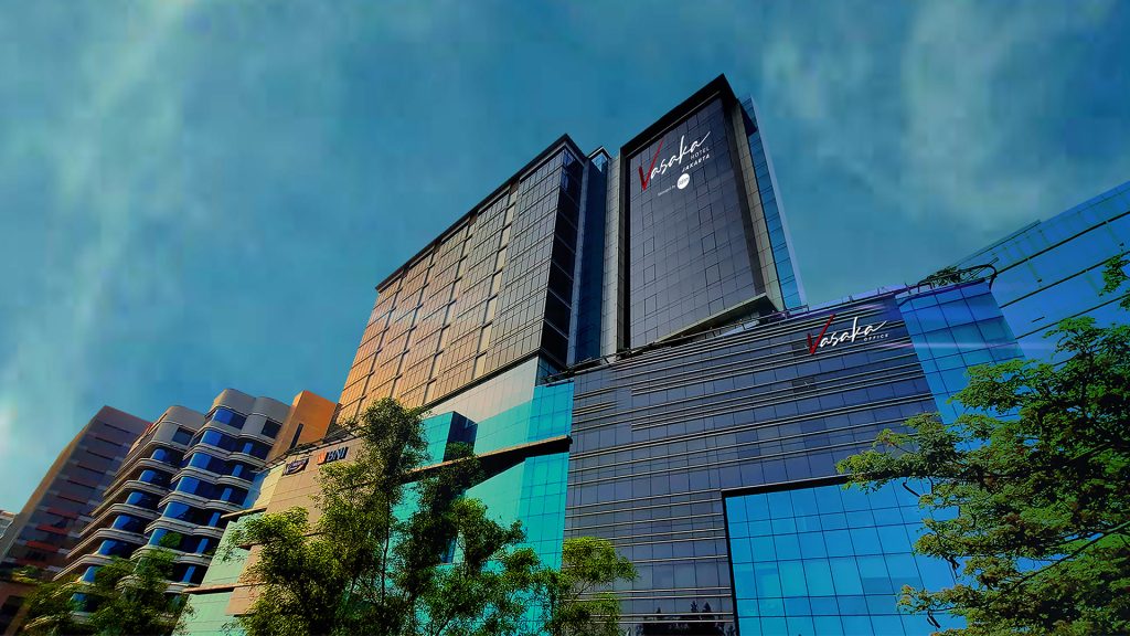 fasad depan vasaka hotel jakarta
