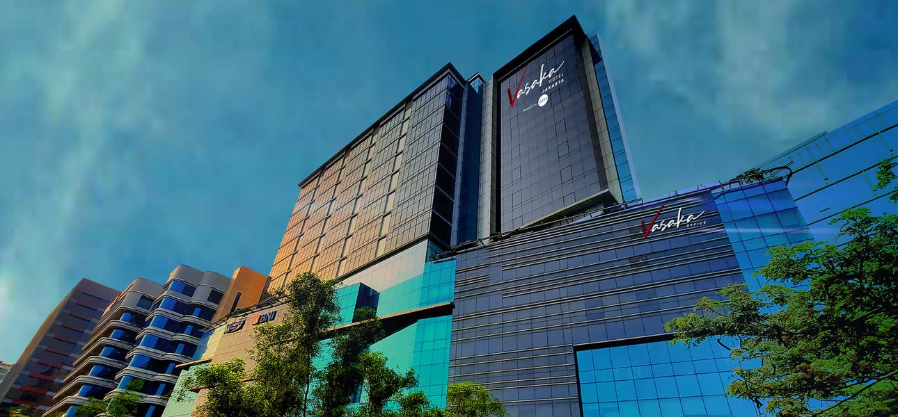 fasad depan vasaka hotel jakarta
